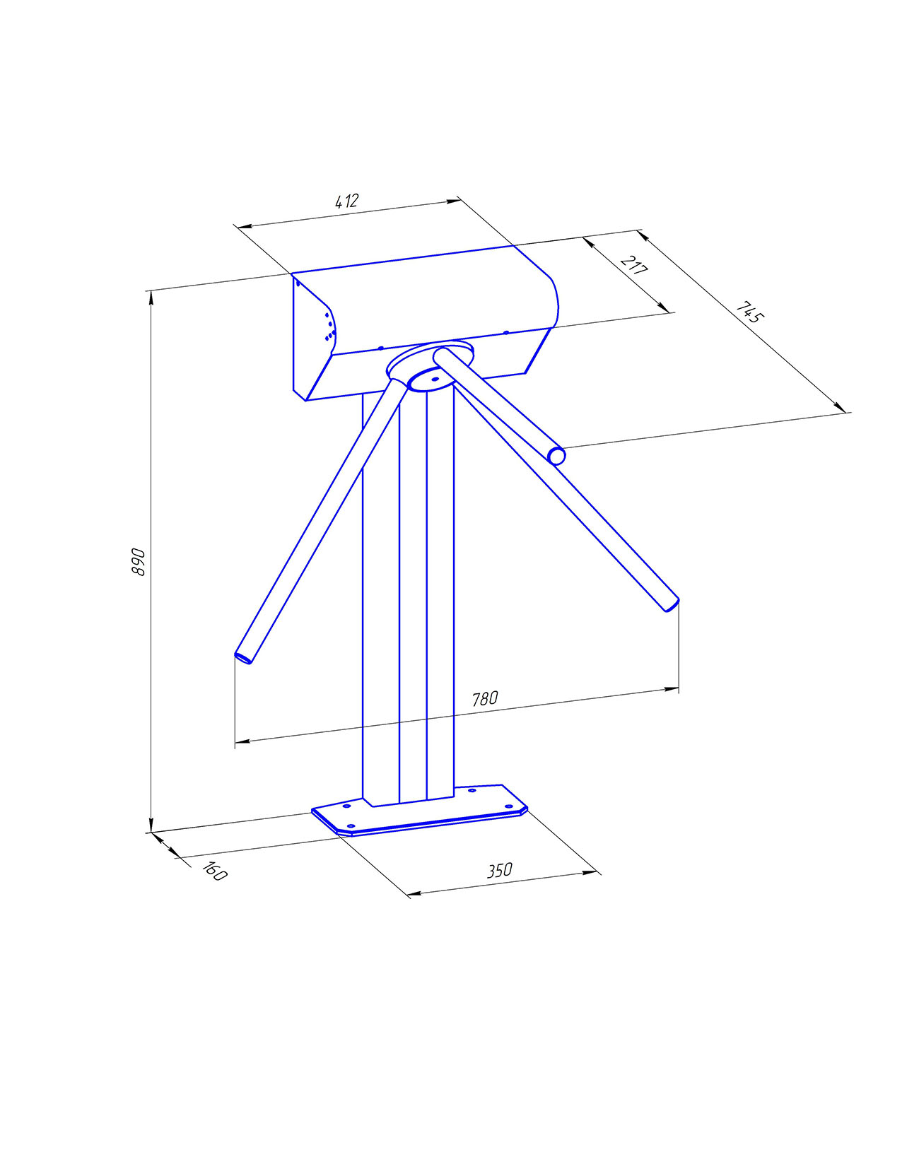 Ростов-Дон Т9М1-02 Ш Турникет