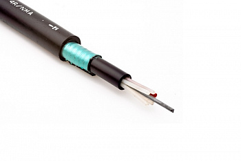 Кабель волоконно-оптический 4 (SМ — 9/125, G657.A1), FTTH drop type, внутренний, LSZH, черны