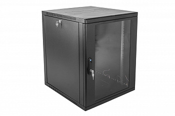 ЦМО ШРН-12.650-9005 Шкаф телекоммуникационный настенный сварной 12U