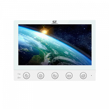 Space Technology ST-M207/7 (M) БЕЛЫЙ Видеодомофон