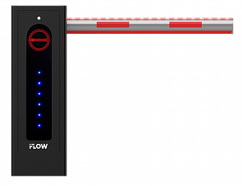 iFlow F-EB-VB0-R/A/B4 Шлагбаум со стрелой 4м с индикацией на корпусе и стреле