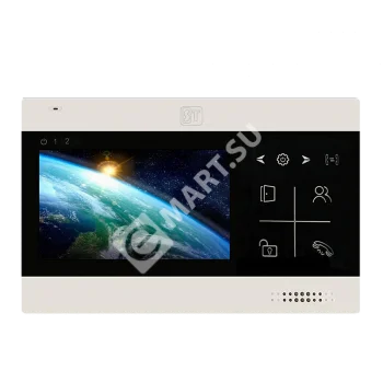 Space Technology ST-М102/4 (S) черный Видеодомофон