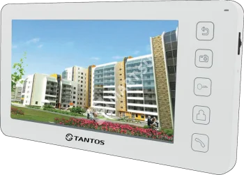 Tantos Prime Slim (VZ) (white) Видеодомофон