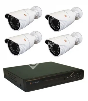 Hunter IP KIT-4/63 Комплект видеонаблюдения на 4 камеры 1,3Mp