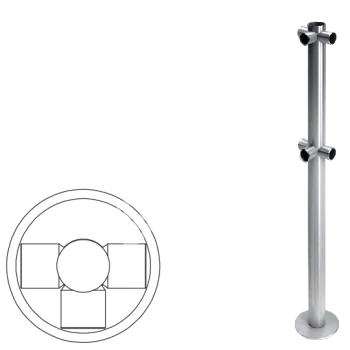 OXGARD ВЗР 1996.04 Стойка ограждения T-образная 