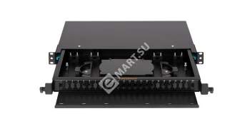 NIKOMAX NMF-RP24SC-TS-P1-1U-BK Оптический кросс 19" Premium Line