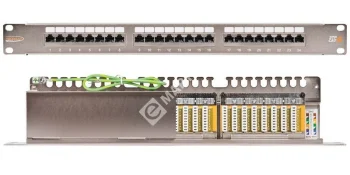 NIKOMAX NMC-RP24SE2-1U-MT Коммутационная панель 19"