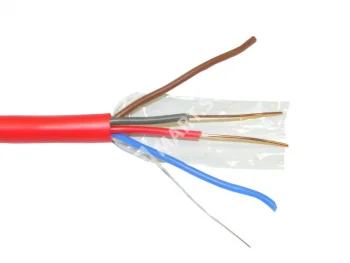 Netko Кабель сигнальный, экранированный, КПСЭнг (А) - FRLS, 2*2*0.5мм2 (0.8мм) 200м, красный