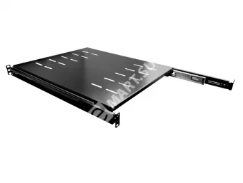 Netko Полка выдвижная 1U для шкафа глубиной 800-1000 (482.6*550*43.6), черная