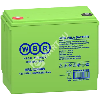 WBR HRL12560W Аккумулятор